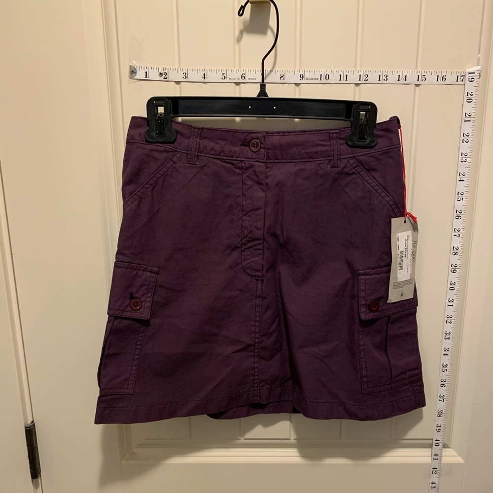 💚 Katherine Hamnett purple skirt
